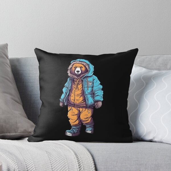 Item preview, Bear in winter outfit designed and sold by hamishby.