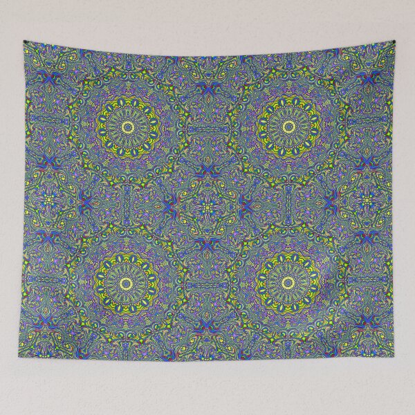 Item preview, Lavender Lime Kaleidoscope designed and sold by DigitalCrafts.