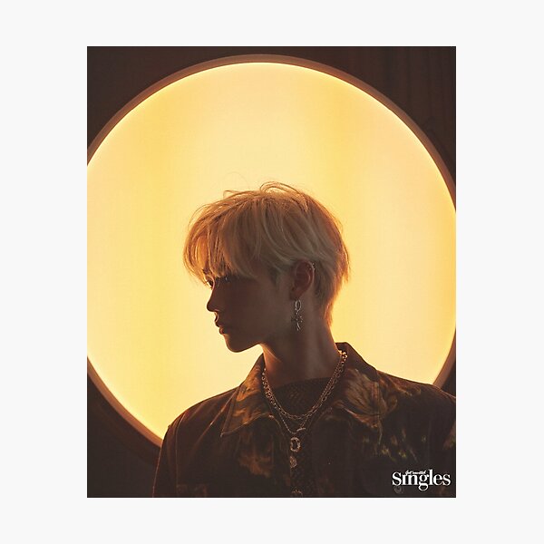Sunshine Felix Stray Kids yongbok kpop hot photoshoot Photographic Print