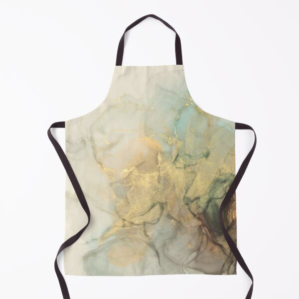 Item preview, Art Abstract watercolor flow smoke blot painting. Color canvas marble texture background. Gold (bronze) Alcohol ink. designed and sold by MTShoppingLine.