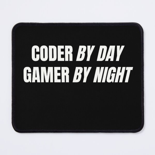 Item preview, Coder and Gamer designed and sold by Just-Words.