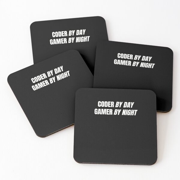Item preview, Coder and Gamer designed and sold by Just-Words.