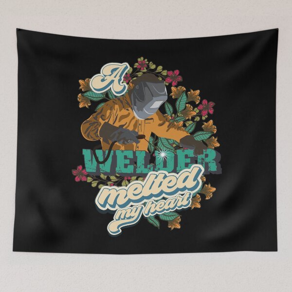 Item preview, A welder melted my heart Welder wife gift designed and sold by HomeCoquette.