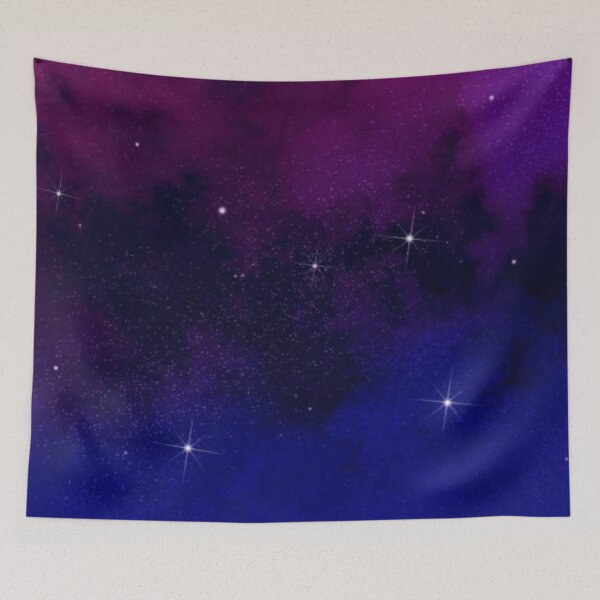 Item preview, Galaxy space background with stars designed and sold by MTShoppingLine.