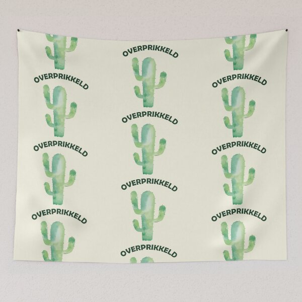 Item preview, overstimulated / overprikkeld cactus - version 1 designed and sold by ActuallyDawn.