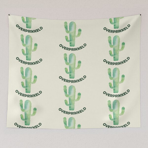 Item preview, overstimulated / overprikkeld cactus - version 2 designed and sold by ActuallyDawn.