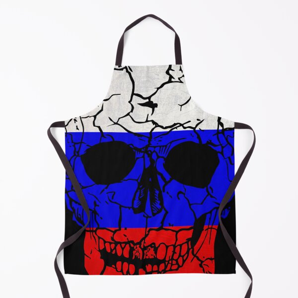 Item preview, Skull Flag of Russia,halloween designed and sold by EpicMaps.