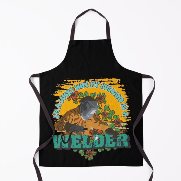 Item preview, I`m a lucky wife my husband is a welder gift for welders wife designed and sold by HomeCoquette.