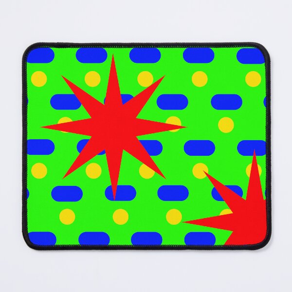 Item preview, Red Stars on Capsules  designed and sold by GEOMETRIC ART   .