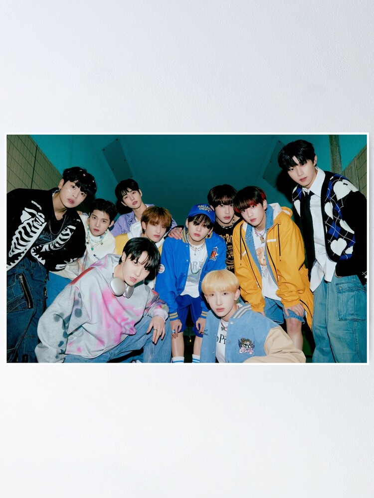 xikers (싸이커스) Minjae, Junmin, Sumin, Jinsik, Hyunwoo, Hunter, Junghoon,  Seeun, Yujun, Yechan, kpop ateez babies | Poster