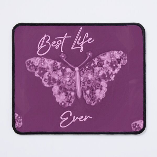 Item preview, Purple Best Life Ever Wild Flower Butterfly Framed Art, Etc  designed and sold by IvaRenee.