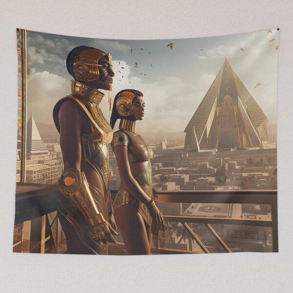 Item preview, Afrofuturist Royalty version 3.0 designed and sold by SunshineSales.