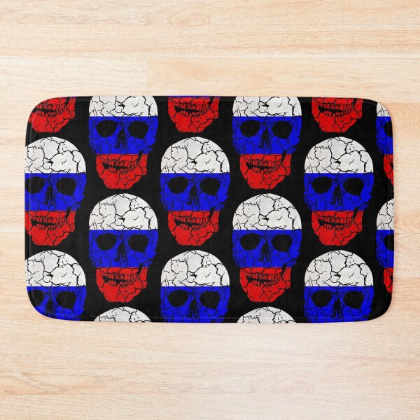 Item preview, Skull Flag of Russia,halloween designed and sold by EpicMaps.