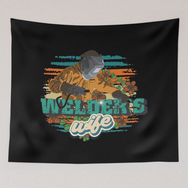 Item preview,  Gift idea for welders wife groovy floral design designed and sold by HomeCoquette.