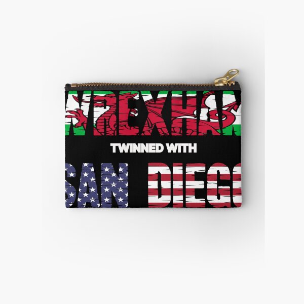 Item preview, WREXHAM SAN DIEGO WELSH AMERICAN FLAG WORDS designed and sold by Marni Scofidio Desi9ns.