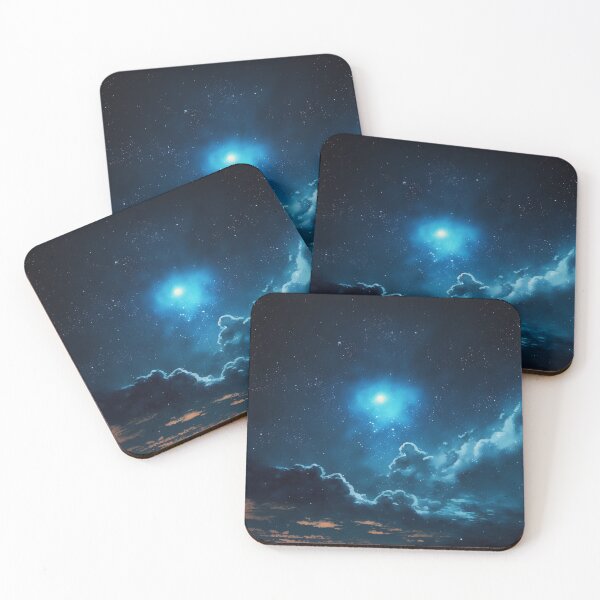 Item preview, Hubble Deep Field/Star Cluster Sky/Interstellar Cosmos Art/Asteroid Belt Debris/Comet Shoemaker-Levy 9/Space Art designed and sold by aiphotosart.