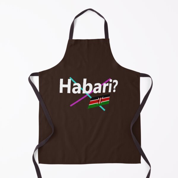 Item preview, Habari (hello in Swahili) abstract design designed and sold by lobodelnoir.