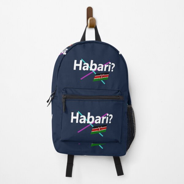 Item preview, Habari (hello in Swahili) abstract design designed and sold by lobodelnoir.