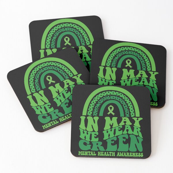 Item preview, Mental Health Awereness In May We Wear Green designed and sold by MotivaChic.