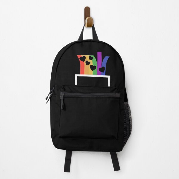 Item preview, Pride rainbow with hearts coming up from a pocket  designed and sold by Cosmos-as-Art.