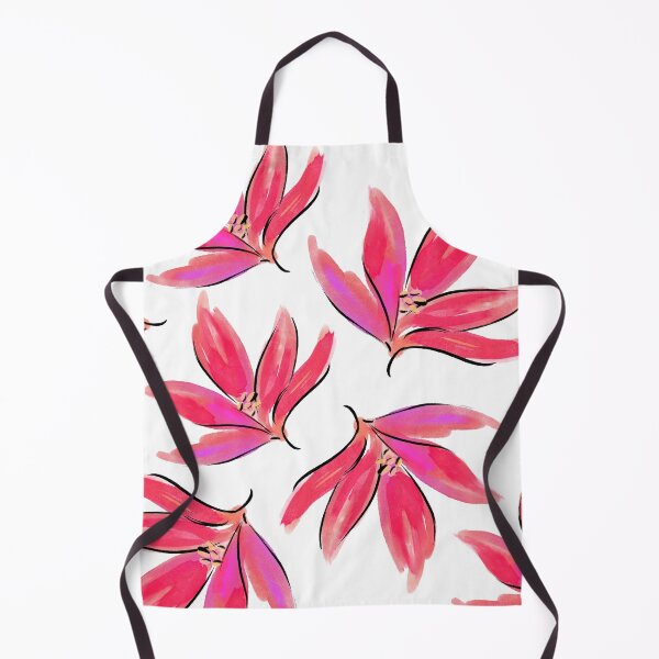 Item preview, Red exotic floral pattern designed and sold by sunnylittle.