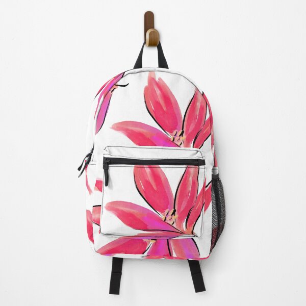 Item preview, Red exotic floral pattern designed and sold by sunnylittle.