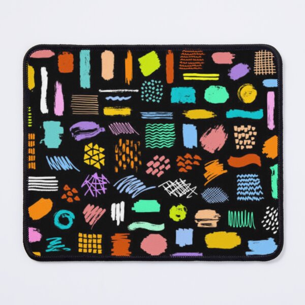 Item preview, Collection of colorful bright dry paint brush marker ink stokes textures. designed and sold by MTShoppingLine.