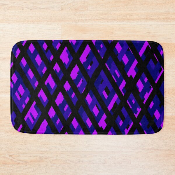 Item preview, Blue pink black triangles  designed and sold by awsomepatterns.
