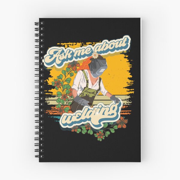 Item preview, Funny groovy quote welder girl sarcastic Ask me about welding designed and sold by HomeCoquette.