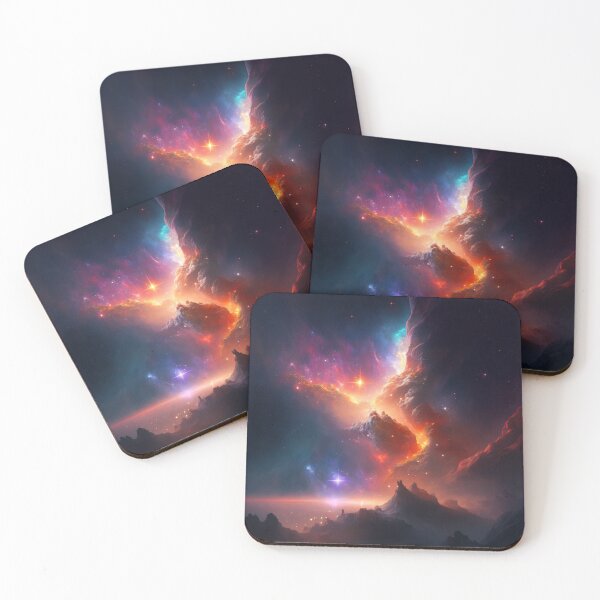 Item preview, Asteroid Belt Debris/Comet Shoemaker-Levy 9/Space Art/Galactic Superclusters/Deep Space Skyline/Interstellar Art designed and sold by aiphotosart.