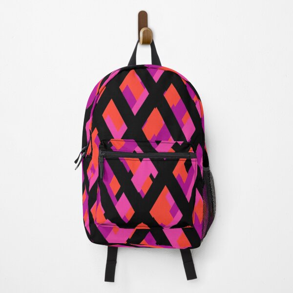 Item preview, Hot pink red triangles  designed and sold by awsomepatterns.