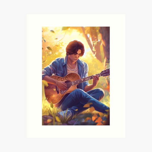 Agust D Art Print
