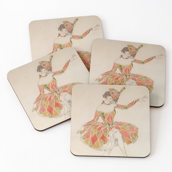 Item preview, Konstantin Somov Design of Costume of Columbine for Anna Pavlova in Harlequinade designed and sold by NouveauEra.