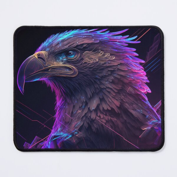 Item preview, Cyber Neon Eagle designed and sold by AxeWave.