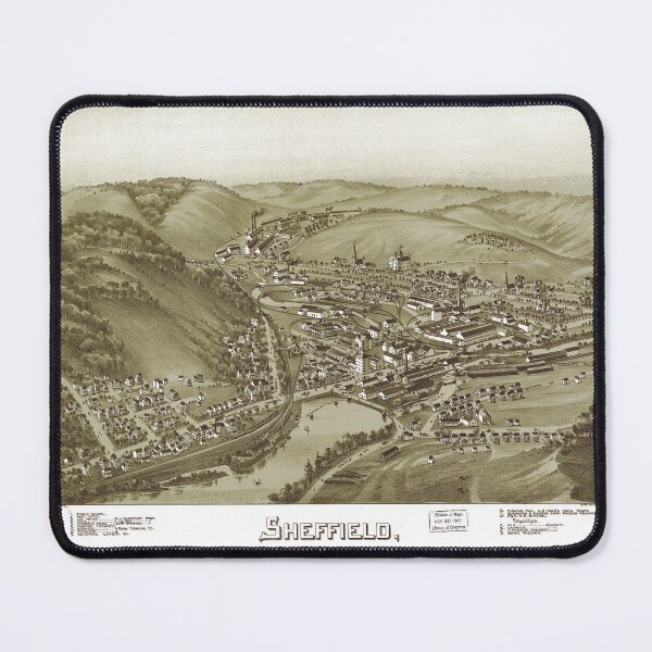 Item preview, Sheffield, Pennsylvania (1895) designed and sold by allhistory.