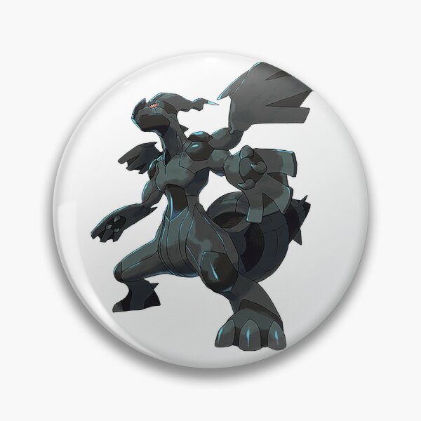 Pokemon Unova Legends Reshiram Zekrom Enamel Pin Black & White