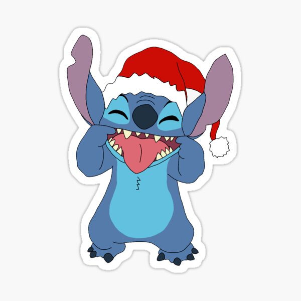 Japan Disney Big Sticker - Stitch 626 Alien