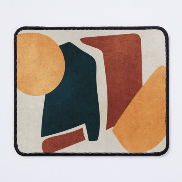 Item preview, Irregular geometrical shapes, abstract illustration painting. Non figurative artwork with acrylic like texture designed and sold by MTShoppingLine.