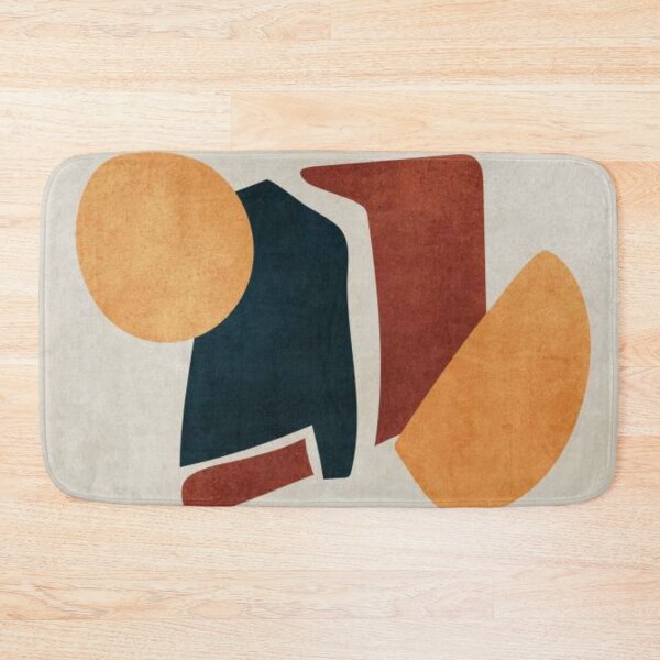 Item preview, Irregular geometrical shapes, abstract illustration painting. Non figurative artwork with acrylic like texture designed and sold by MTShoppingLine.