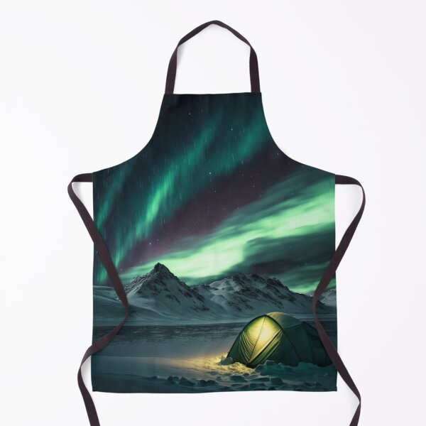 Item preview, Aurora Borealis Northern Lights/Space Night Sky/Planetary Landscap Art designed and sold by aiphotosart.