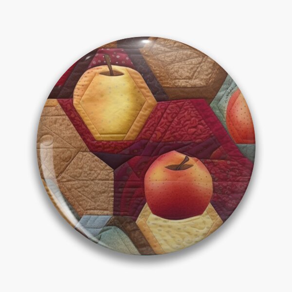 Item preview, Quilted Apples Dark designed and sold by JewWhoHasItAll.