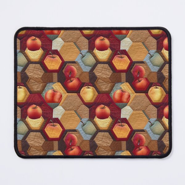 Item preview, Quilted Apples Dark designed and sold by JewWhoHasItAll.