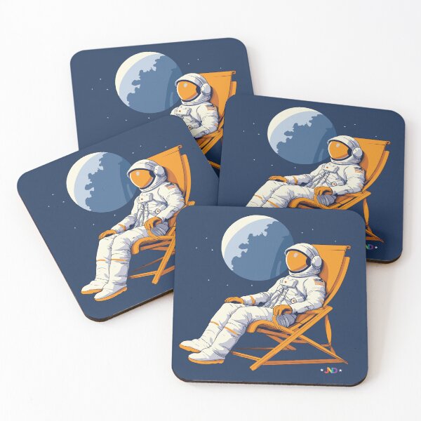 Item preview, Spacebound Relaxstronaut: Relaxing on a Distant Planet designed and sold by jooordaaan.
