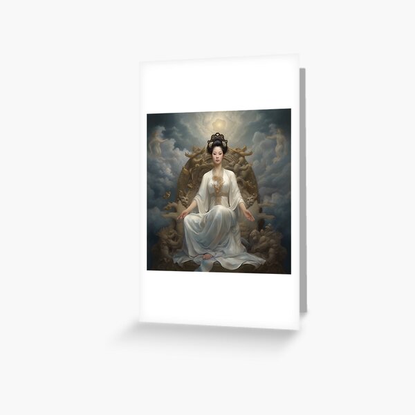 Item preview, Divine Serenity: Embracing Quan Yin's Compassion designed and sold by ImaginVibes.