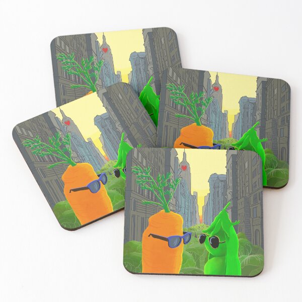 Item preview, “Peas & Carrot: Too much hustle and Brussels—Lettuce run away together!” designed and sold by Me-L.