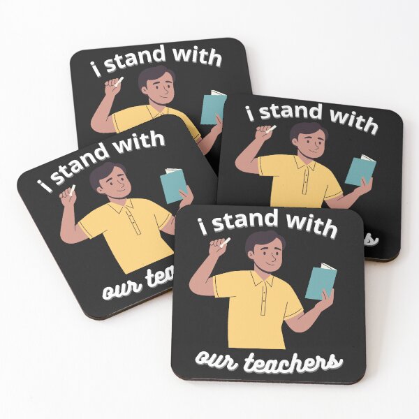 Item preview, I Stand With Our Teachers designed and sold by Mustaph-Shop.