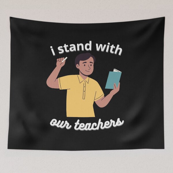 Item preview, I Stand With Our Teachers designed and sold by Mustaph-Shop.