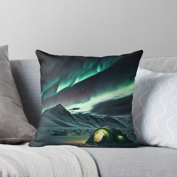 Item preview, Northern Hemisphere Aurora/Deep Space Skyline/Interstellar Art designed and sold by aiphotosart.
