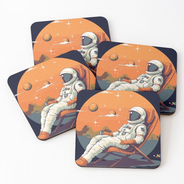 Item preview, Interstellar Relaxstronaut: A Relaxing Getaway in Space designed and sold by jooordaaan.