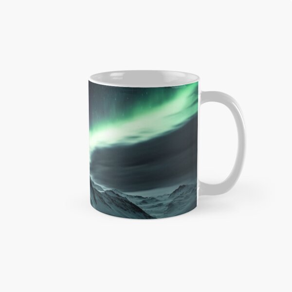 Item preview, Northern Hemisphere Aurora/Deep Space Skyline/Interstellar Art designed and sold by aiphotosart.